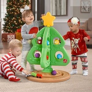 Step2 My First Christmas Tree with Ornament Train Set 18 Month + Kids NEW SEALED
